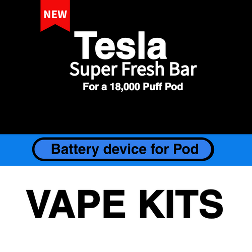 Tesla Super Fresh Bar Vape - Long-lasting disposable e-cigarette