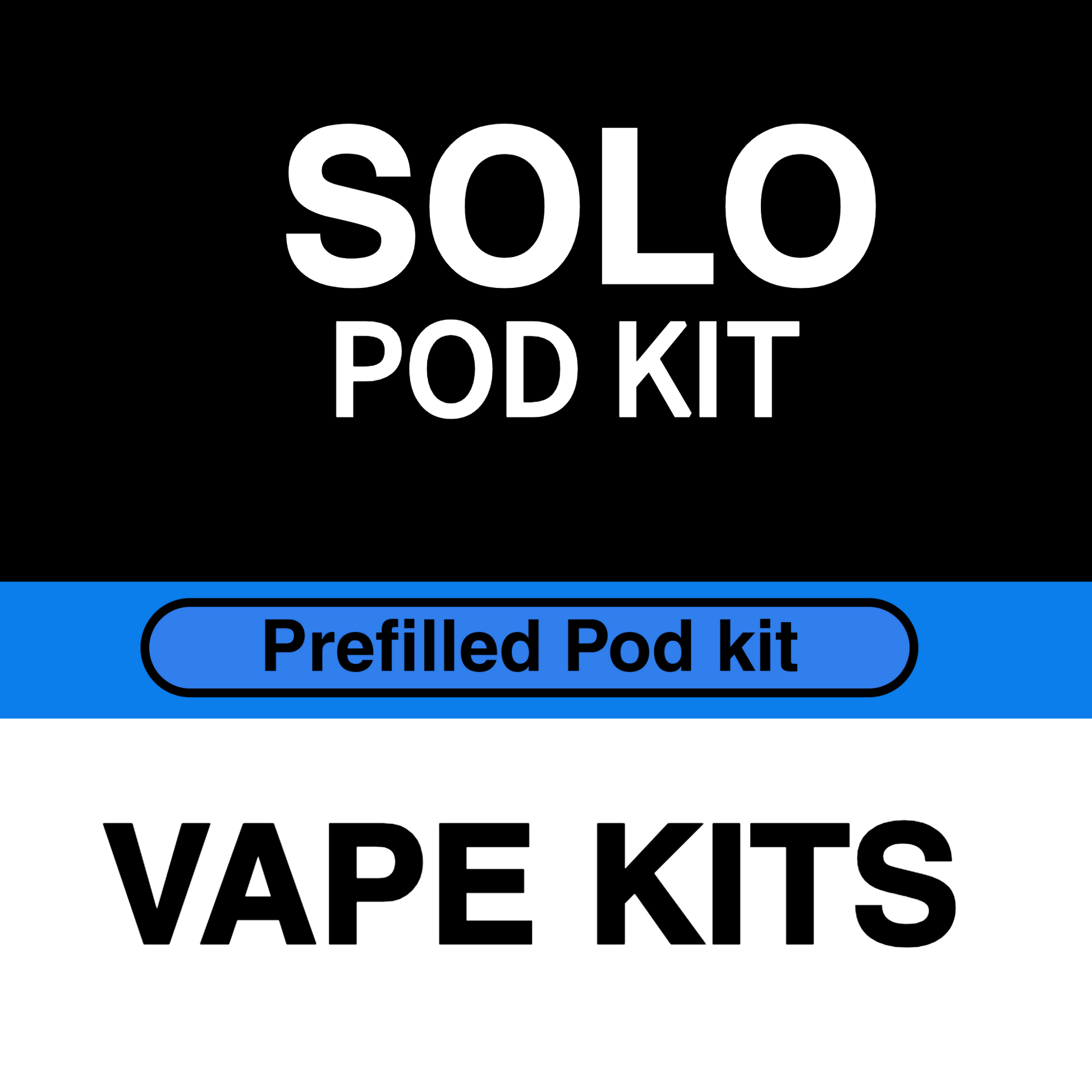 Solo Pod kit prefilled 2 pecie kit