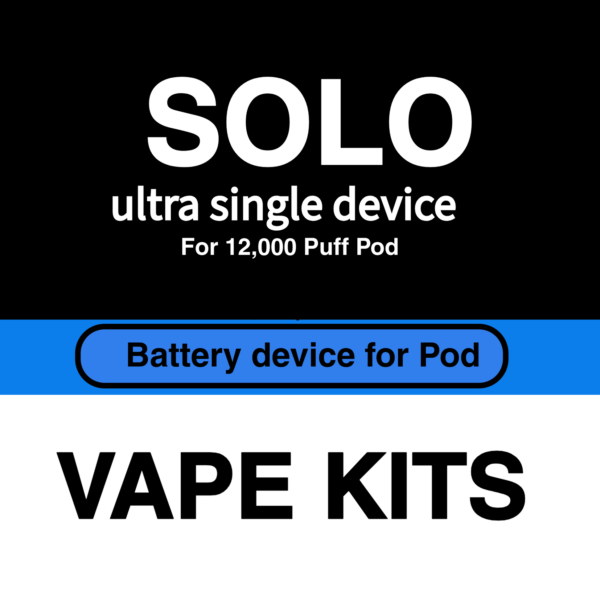 Solo Ultra Battery Vape Kit
