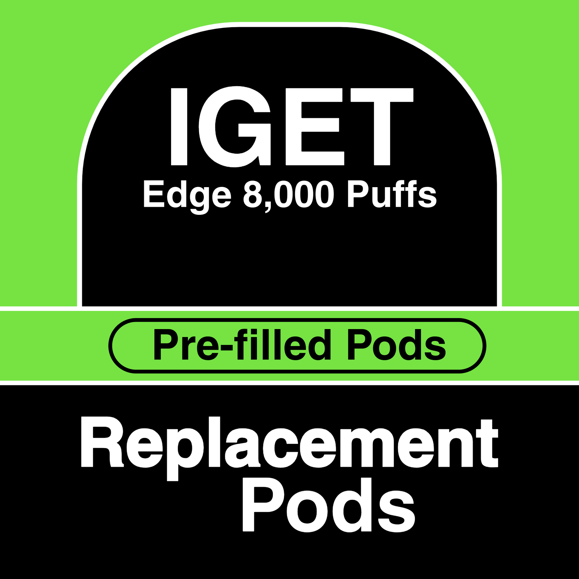 IGET BAR Pre-filled pods 10000 puff