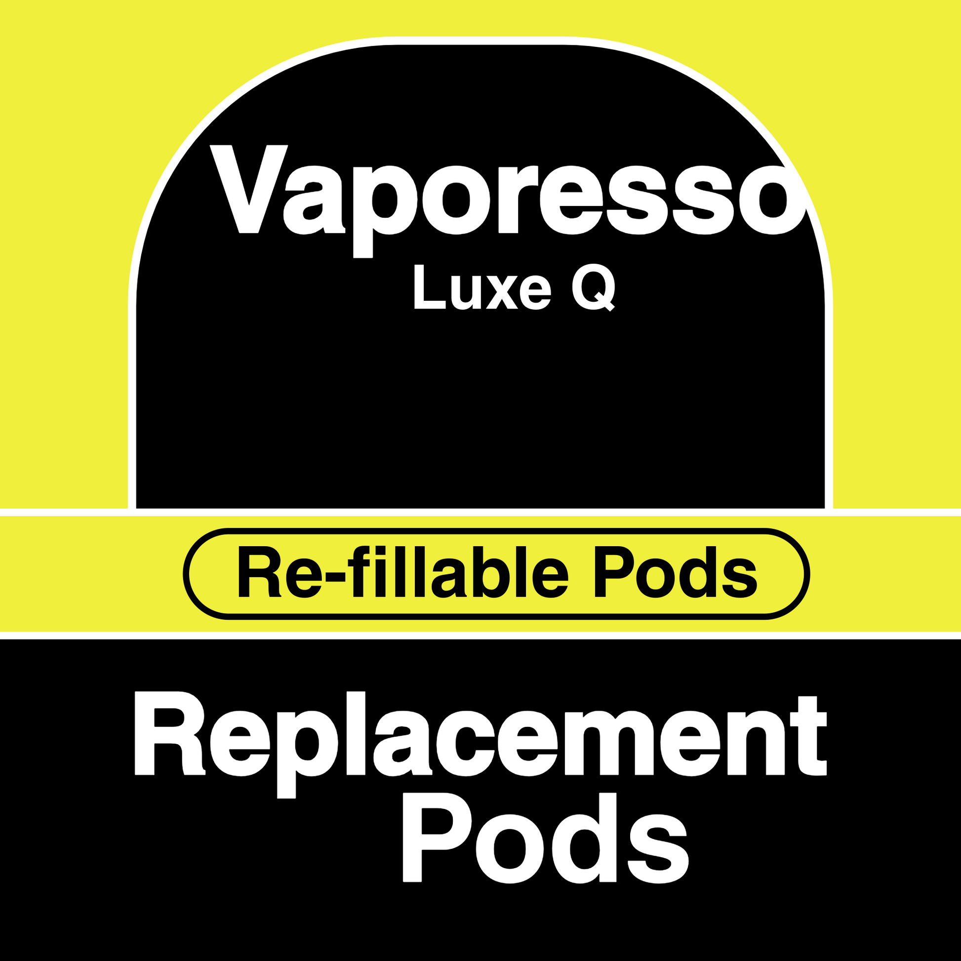 Vaporesso luxe q refilable pods 