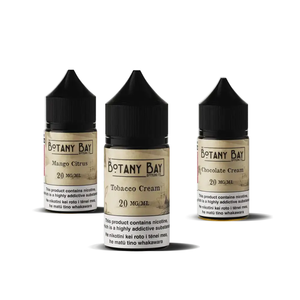 Botany Bay nicotine salts 30ml range