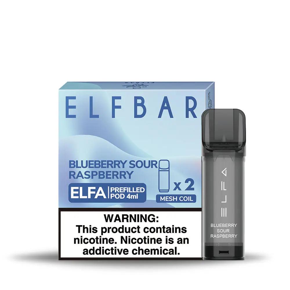 Elfbar Elfa Prefilled Pod in Blueberry Sour Raspberry flavour