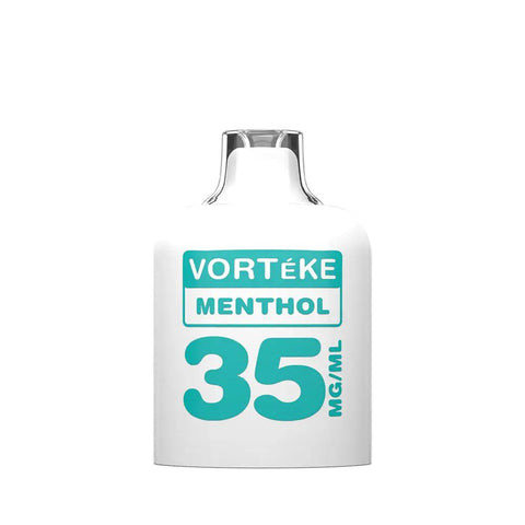 Vorteke Menthol: Nicotine Strengths - 35mg